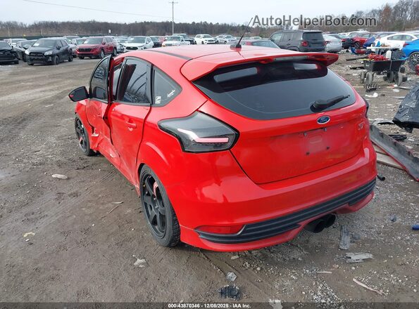 1FADP3L95HL338700 2017 FORD FOCUS ST Красный Задняя левая четверть