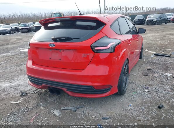 1FADP3L95HL338700 2017 FORD FOCUS ST Красный Задняя правая четверть