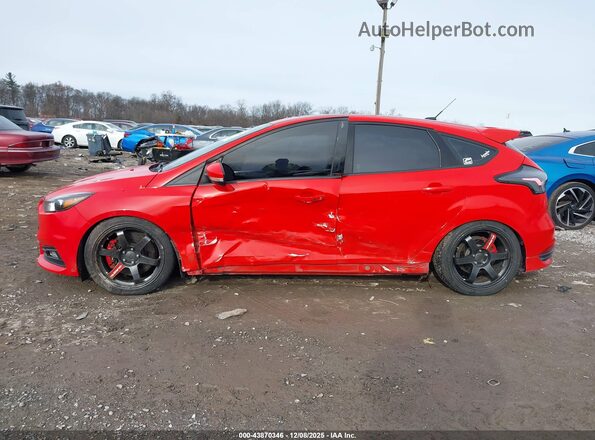1FADP3L95HL338700 2017 FORD FOCUS ST Красный Панорамный вид салона 360°