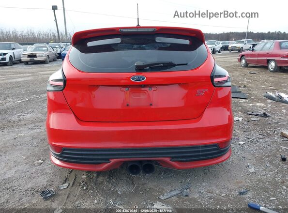 1FADP3L95HL338700 2017 FORD FOCUS ST Красный 