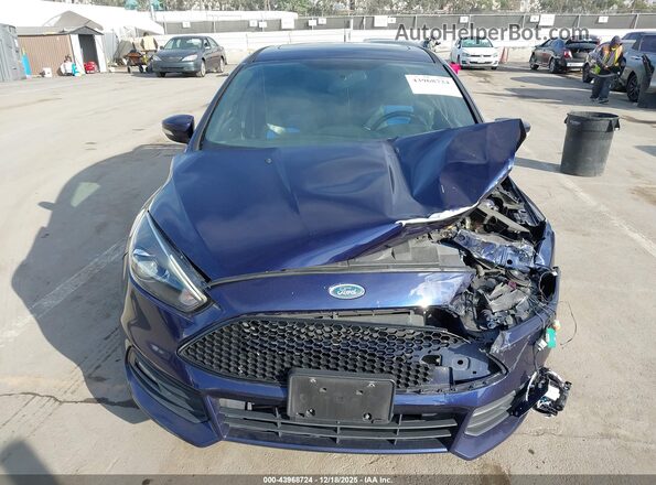 1FADP3L97GL212935 2016 FORD FOCUS ST Blue Instrument cluster view
