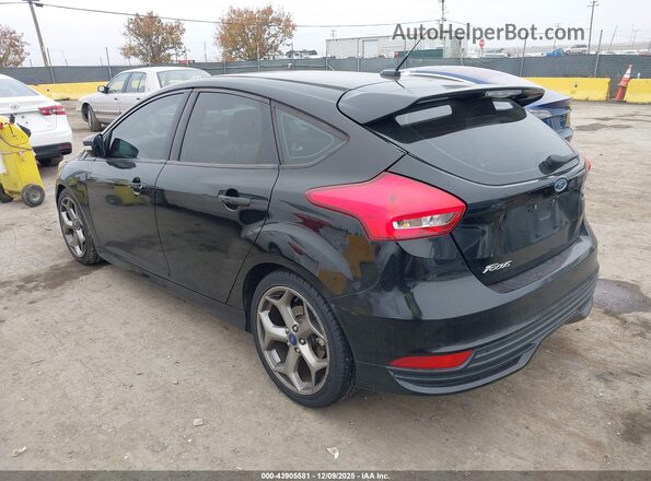 1FADP3L97HL246083 2017 FORD FOCUS ST Black Rear left