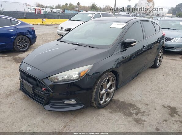 1FADP3L97HL246083 2017 FORD FOCUS ST Black Front left