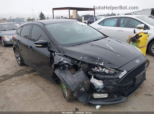 1FADP3L97HL246083 2017 FORD FOCUS ST Black Front view