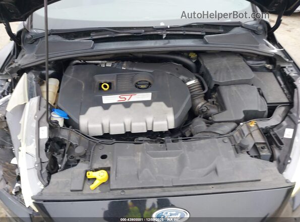 1FADP3L97HL246083 2017 FORD FOCUS ST Black Rear view