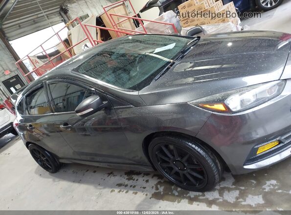 1FADP3L97HL269539 2017 FORD FOCUS ST Gray Սալոնի հետևի տեսք