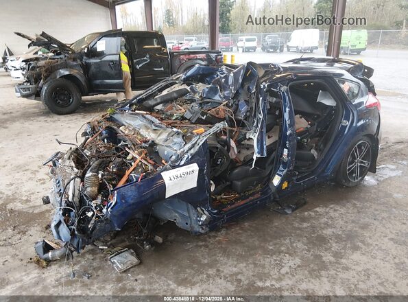 1FADP3L98GL210076 2016 FORD FOCUS ST Blue Передня ліва чверть