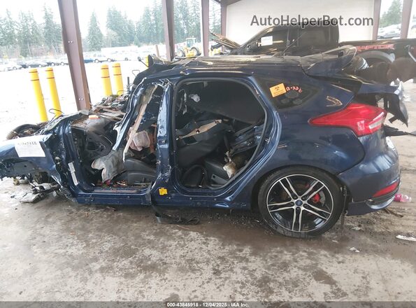 1FADP3L98GL210076 2016 FORD FOCUS ST Blue Панорамний вид салону 360°