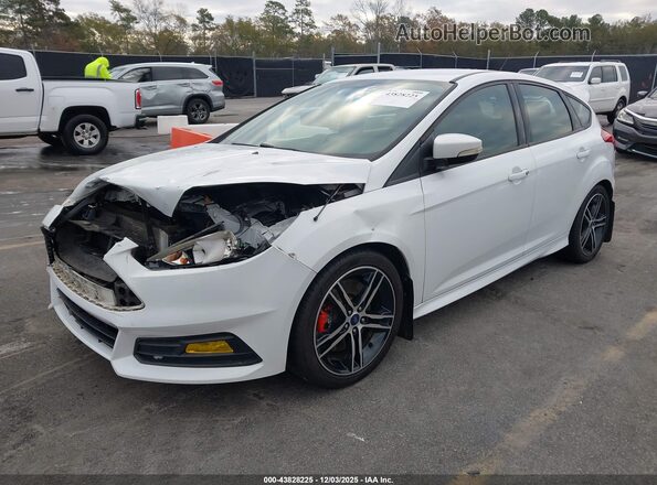 1FADP3L98HL276175 2017 FORD FOCUS ST White Առջևի ձախ երեք քառորդ տեսարան