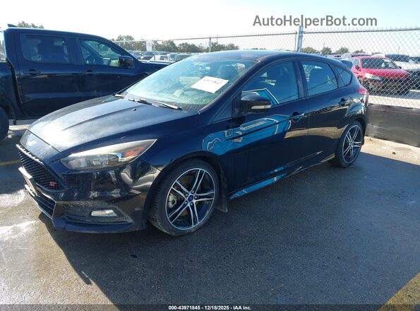 1FADP3L9XHL307734 2017 FORD FOCUS ST Black წინა მარცხენა ხედი სამი მეოთხედიდან