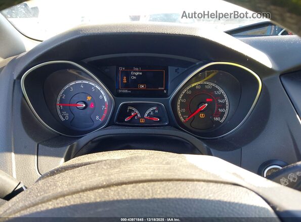 1FADP3L9XHL307734 2017 FORD FOCUS ST Black უკანა სავარძლების ხედი