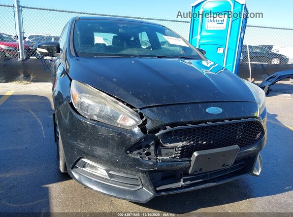 1FADP3L9XHL307734 2017 FORD FOCUS ST Black წინა ხედი