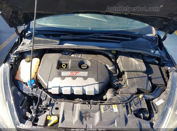 1FADP3L9XHL307734 2017 FORD FOCUS ST Black უკანა ხედი