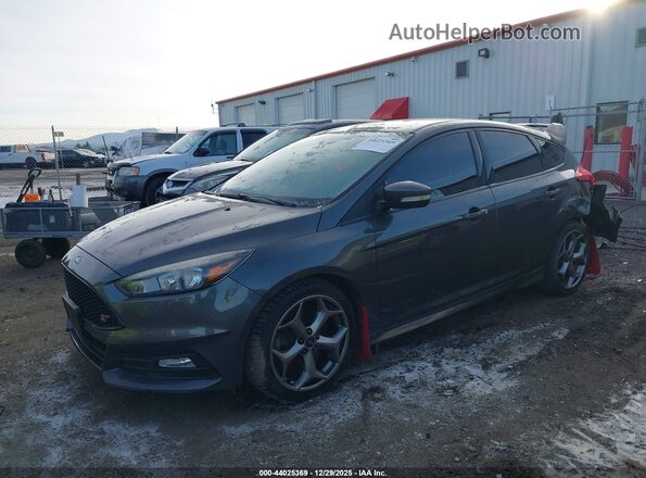 1FADP3L9XHL320676 2017 FORD FOCUS ST Gray Przód lewy
