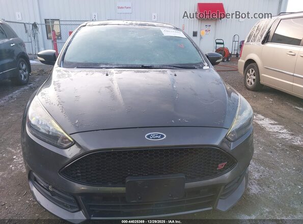 1FADP3L9XHL320676 2017 FORD FOCUS ST Gray Widok zestawu wskaźników
