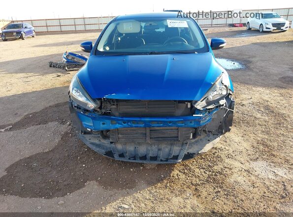 1FADP3M22JL205190 2018 FORD FOCUS Синий Вид задней части салона