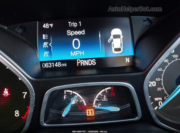 1FADP3M22JL205190 2018 FORD FOCUS Синий 
