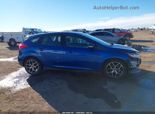 1FADP3M22JL205190 2018 FORD FOCUS Синий Панорамный вид салона 360°