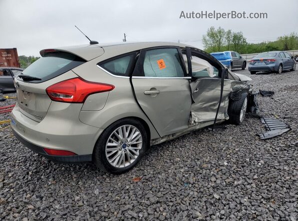 1FADP3N26GL298237 2016 FORD FOCUS Gold Tył prawy