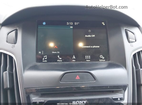 1FADP3R42JL282961 2018 FORD FOCUS ELECTRIC White 