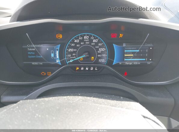 1FADP5AU1GL113045 2016 FORD C-MAX HYBRID Silver Widok tylnych siedzeń