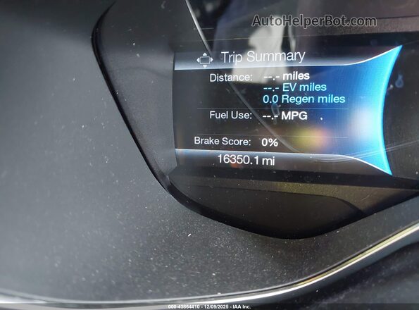 1FADP5AU1GL113045 2016 FORD C-MAX HYBRID Silver 
