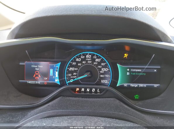 1FADP5AU4GL107322 2016 FORD C-MAX HYBRID Gray Հետևի նստատեղերի տեսք