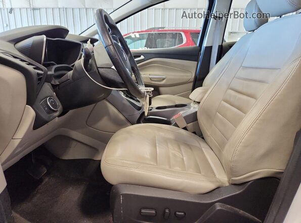 1FADP5AU4JL104203 2018 FORD C-MAX White Widok wnętrza z przodu