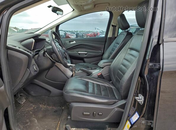 1FADP5AU7JL105488 2018 FORD C-MAX Black Widok wnętrza z przodu