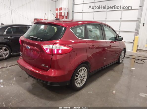 1FADP5BU2GL120469 2016 FORD C-MAX HYBRID Red Rear right