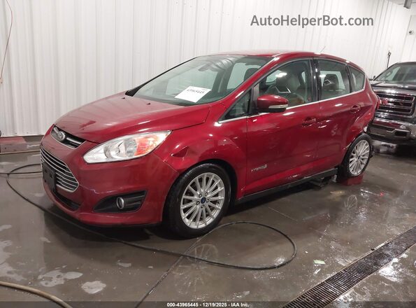 1FADP5BU2GL120469 2016 FORD C-MAX HYBRID Red Front left