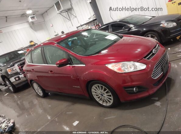 1FADP5BU2GL120469 2016 FORD C-MAX HYBRID Red Rear interior view