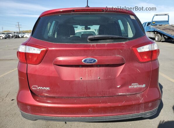 1FADP5BU8GL106706 2016 FORD C-MAX Red Rear view