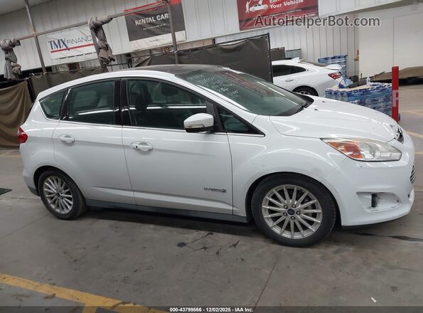 1FADP5BUXGL104682 2016 FORD C-MAX HYBRID White Vista interior trasera