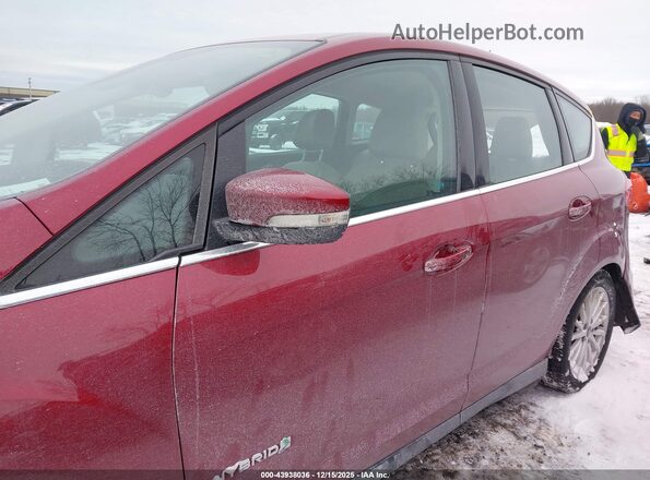 1FADP5BUXGL117335 2016 FORD C-MAX HYBRID Red სალონის 360-გრადუსიანი ხედი