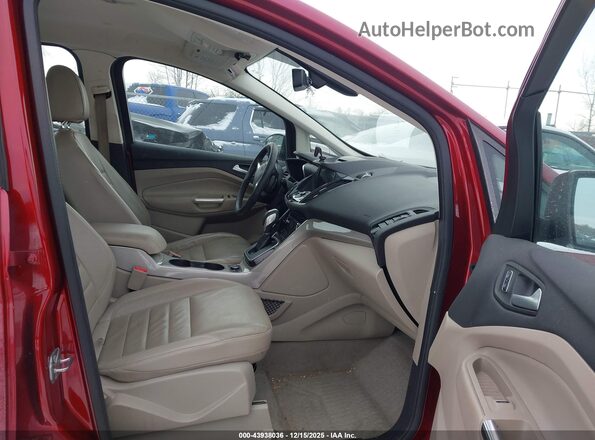 1FADP5BUXGL117335 2016 FORD C-MAX HYBRID Red წინა სალონის ხედი