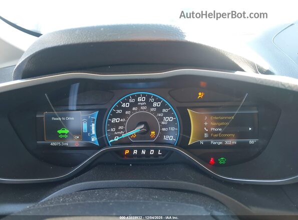 1FADP5BUXGL121062 2016 FORD C-MAX HYBRID Серебряный Вид задних сидений