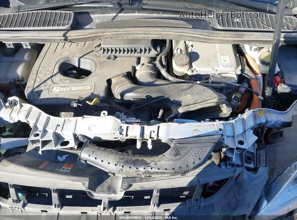 1FADP5BUXGL121062 2016 FORD C-MAX HYBRID Серебряный Вид сзади