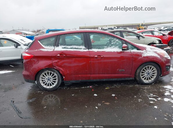 1FADP5CU0GL110439 2016 FORD C-MAX ENERGI Red Вид задньої частини салону
