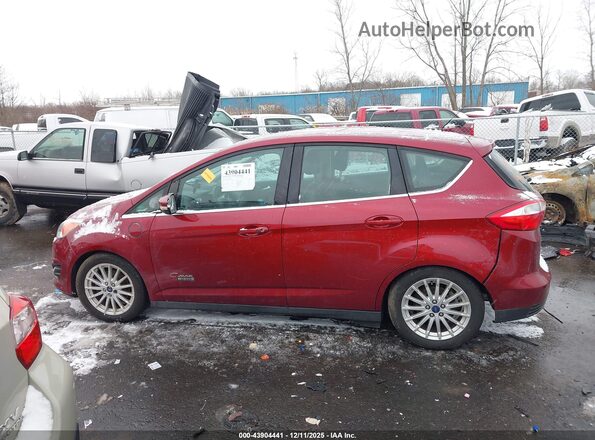 1FADP5CU0GL110439 2016 FORD C-MAX ENERGI Red Панорамний вид салону 360°