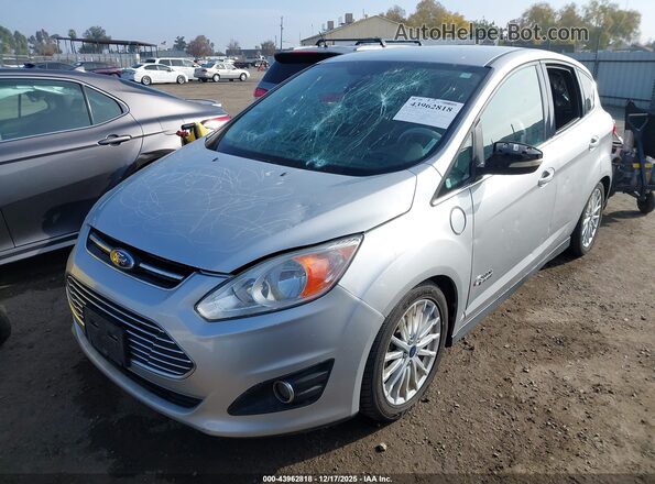 1FADP5CU2GL106022 2016 FORD C-MAX ENERGI Silver წინა მარცხენა ხედი სამი მეოთხედიდან