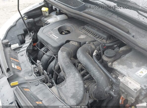 1FADP5CU9GL116482 2016 FORD C-MAX ENERGI Gray Вид ззаду
