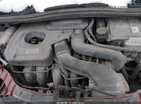 1FADP5CUXGL114286 2016 FORD C-MAX ENERGI Red Вид ззаду