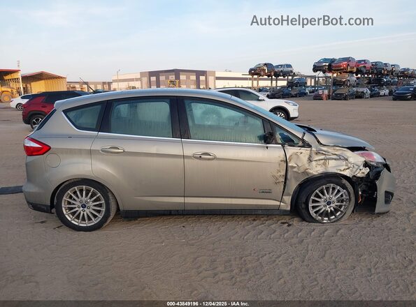 1FADP5CUXGL118676 2016 FORD C-MAX ENERGI Brown Widok wnętrza 360 stopni