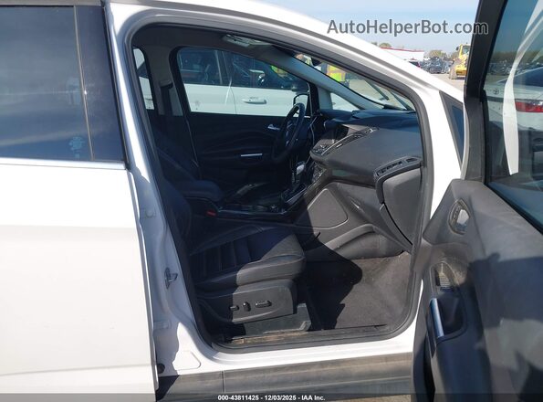 1FADP5DU5JL103511 2018 FORD C-MAX HYBRID White წინა სალონის ხედი