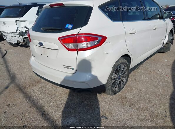 1FADP5DU5JL103511 2018 FORD C-MAX HYBRID White 