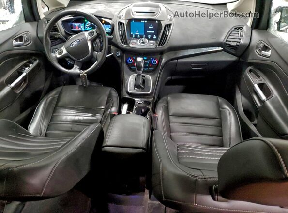 1FADP5DU6JL103548 2018 FORD C-MAX Gray Առջևի վահանակի տեսք