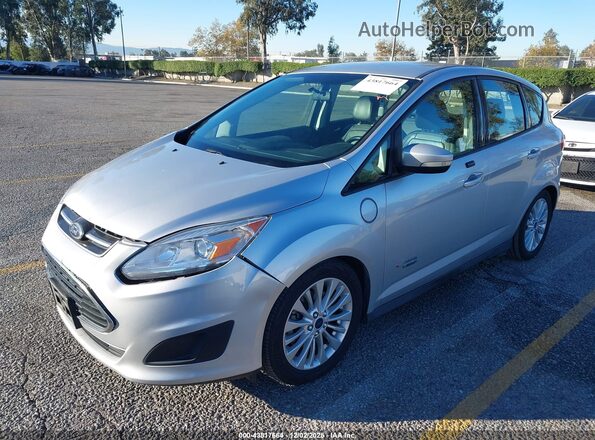 1FADP5EU3HL108232 2017 FORD C-MAX ENERGI Серебряный Передняя левая четверть