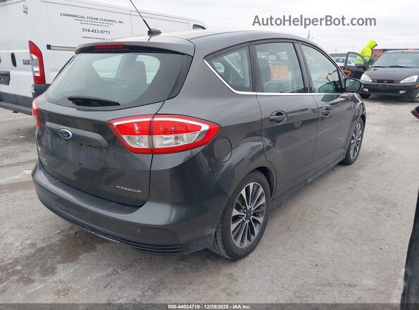 1FADP5FU2HL102601 2017 FORD C-MAX ENERGI Gray Rear right
