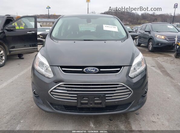 1FADP5FU2HL102601 2017 FORD C-MAX ENERGI Gray Rear interior view